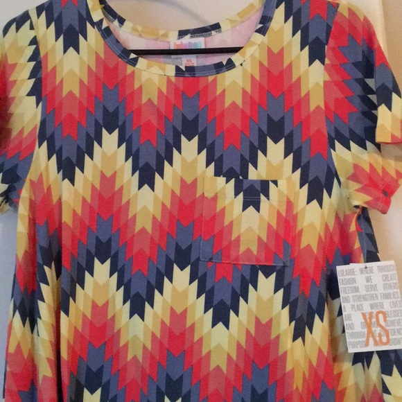Lularoe Carly XS NWT - Picture 2 of 3